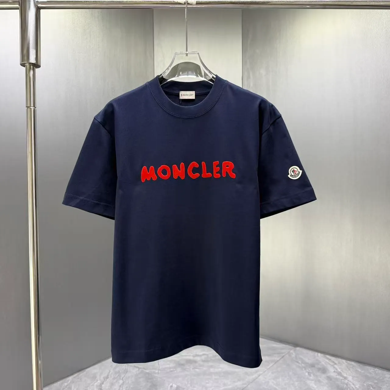 MONCL* * 2026 New Arrival T logo ：Black White Dark Blue Sizes：S M L XL XXL